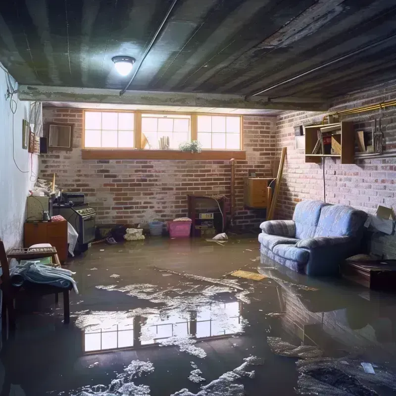 Flooded Basement Cleanup in Bicknell, IN